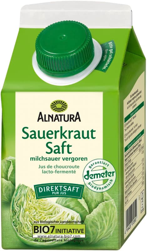 Alnatura BIO Savanyított káposztalé tengeri sóval