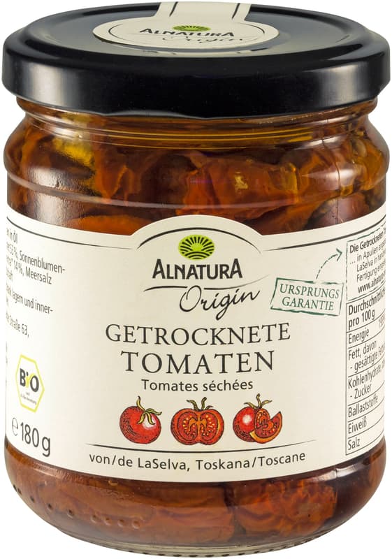 Alnatura BIO Sun-drien tomatoes from Tuscany