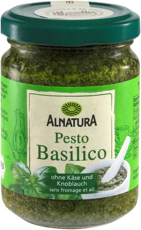 Alnatura BIO Bazsalikomos krém Pesto Basilico