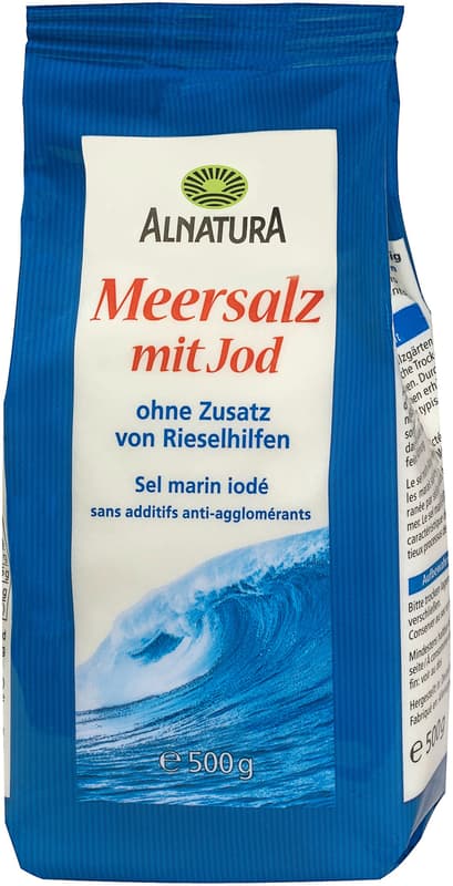 Alnatura BIO Iodised sea salt