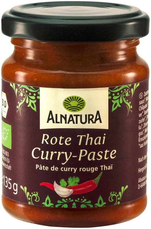 Alnatura BIO Vörös curry fűszerkrém