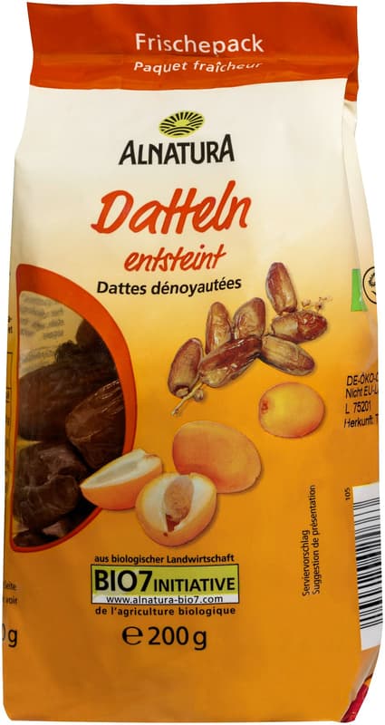 Alnatura BIO dates pitted