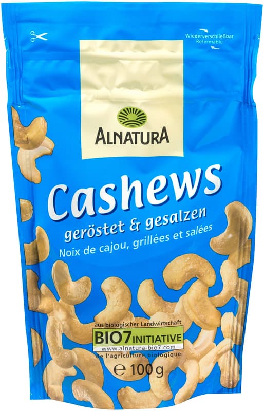 Alnatura BIO Pörkölt, sózott kesudió