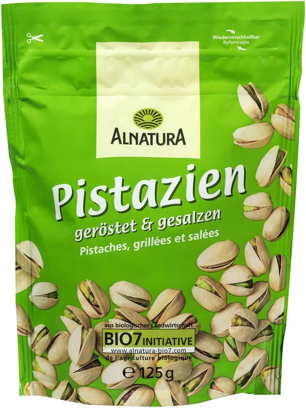 Alnatura BIO Roasted and salted pistachios
