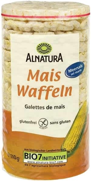 Alnatura BIO Corn wafers with sea salt