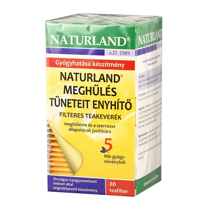 NATURLAND anti-cold filter tea 20x