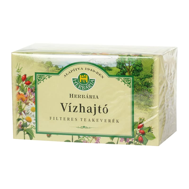 HERBÁRIA filtered enveloped diuretic tea blend 20x