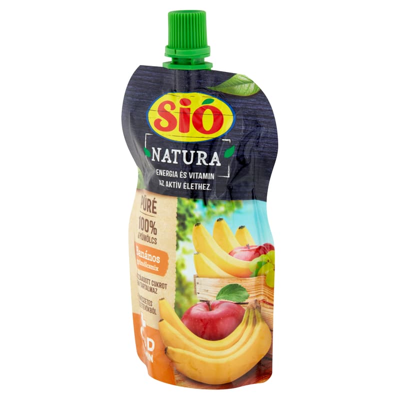 Sió Natura banános gyümölcsmix püré