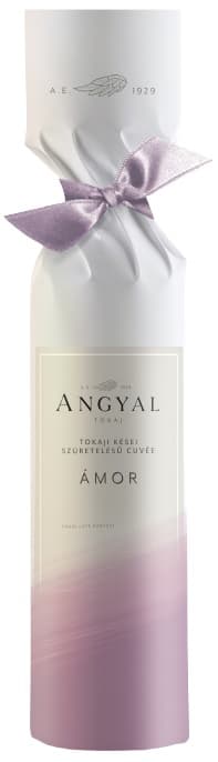 Angyal Ámor - Kései szüret - Díszcsomagolt édes fehérbor
