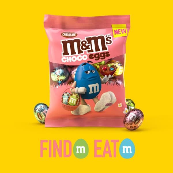 M&M's Földimogyorós Tojás földimogyorós drazsé tejcsokoládéban, cukorbevonattal