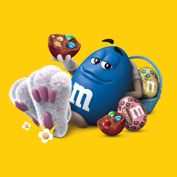 M&M's Földimogyorós Tojás földimogyorós drazsé tejcsokoládéban, cukorbevonattal