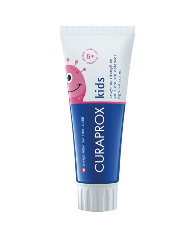 Curaprox Kids Enzyme Toothpaste for kids, watermelon flavour