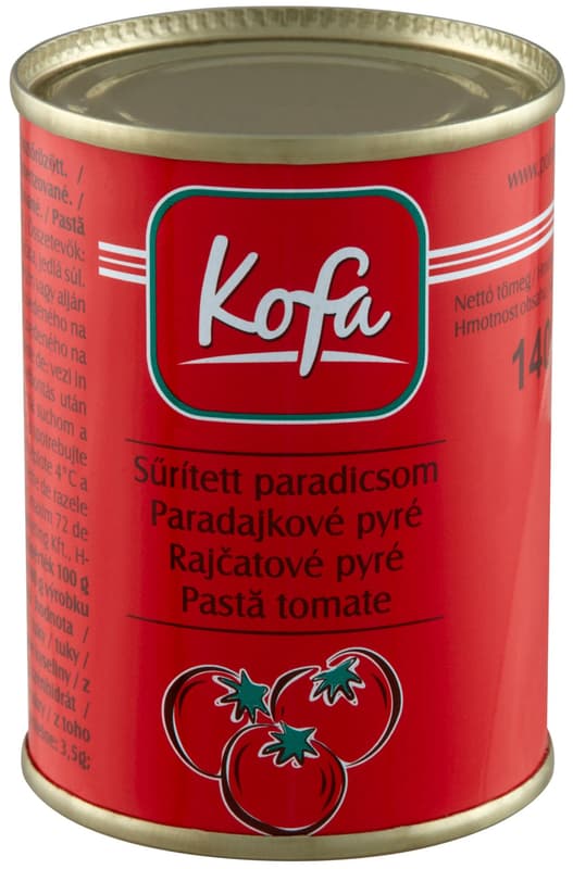 Kofa sűrített paradicsom