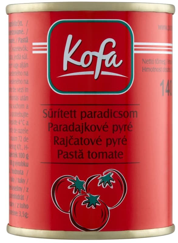 Kofa sűrített paradicsom