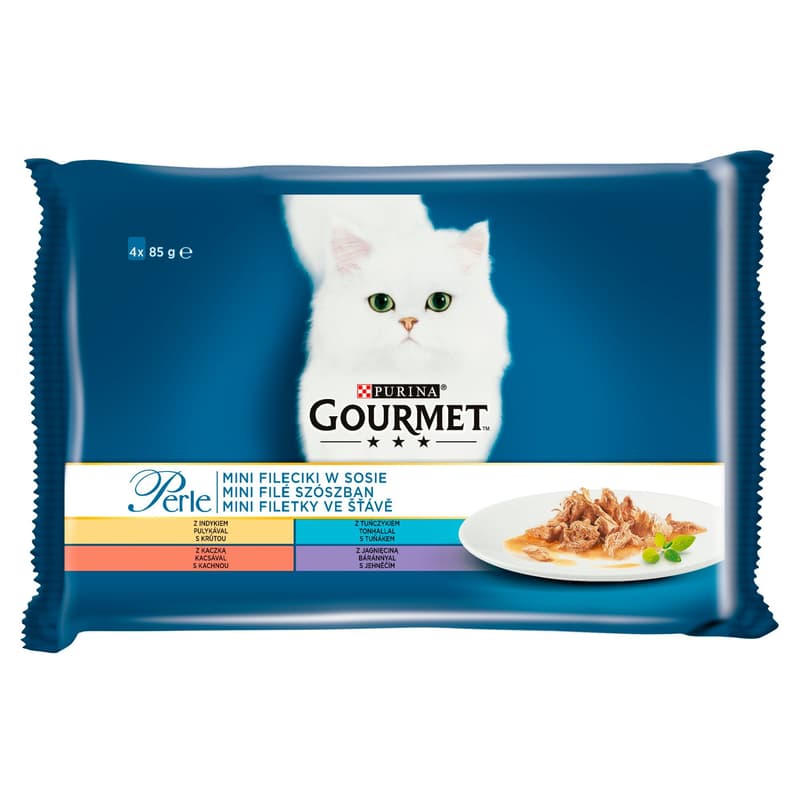 Gourmet Perle Mini Fillet in Sauce Complete Cat Food