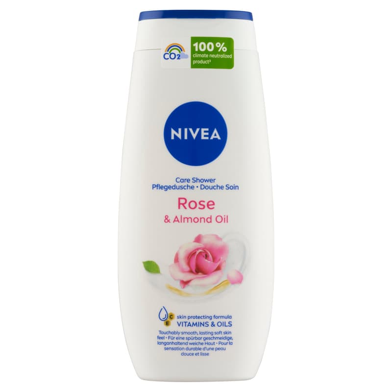 NIVEA Care & Roses Cream Shower Gel