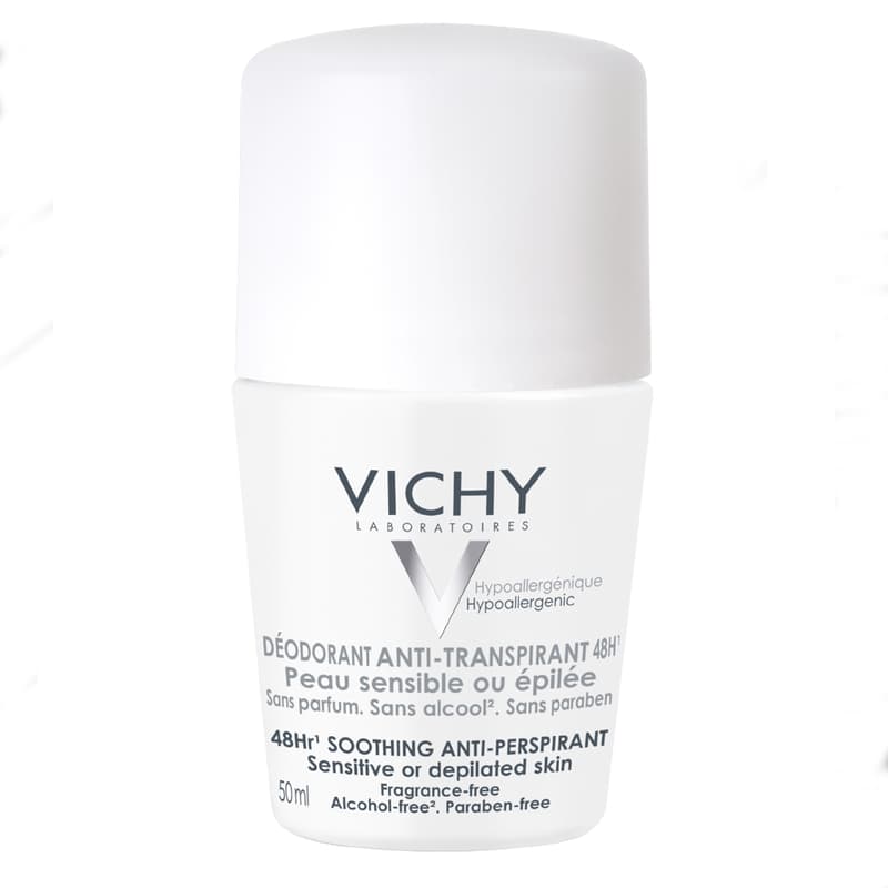 Vichy Izzadságszabályozó Dezodor – golyós, érzékeny bőrre 50ml