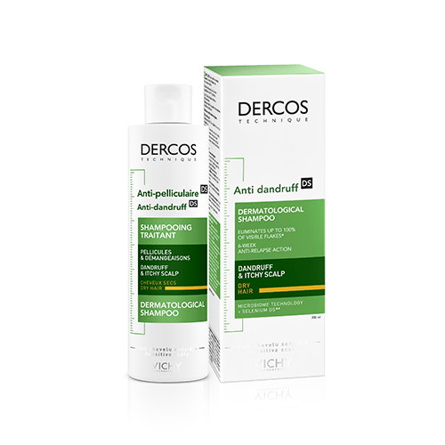 Vichy Dercos korpásodás elleni sampon - száraz hajra 200ml