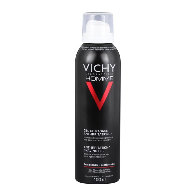 Vichy Homme shaving gel for sensitive skin 150ml