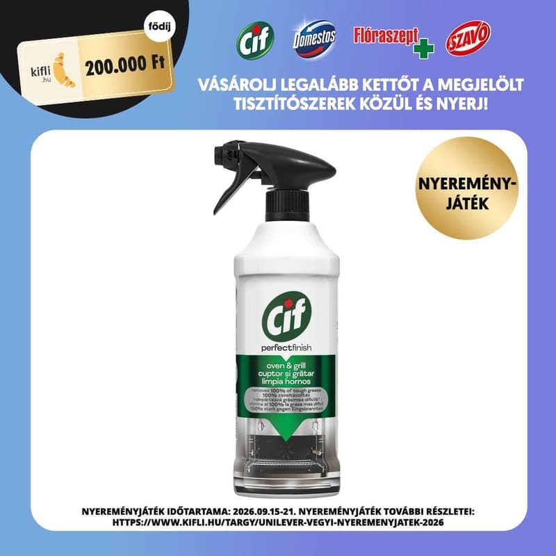 CIF Perfect Finish Oven and Grill Cleaner Spray