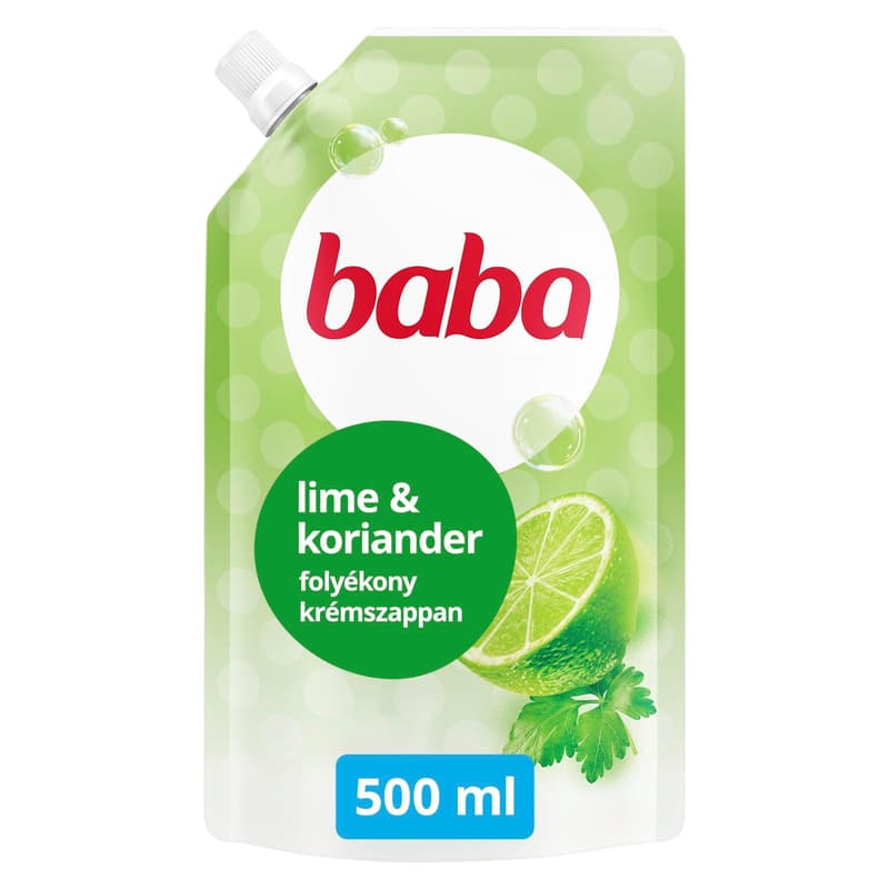 Baba Liquid Soap Refill Antibacterial Lime