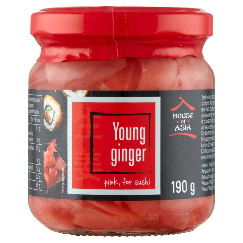 House of Asia Young Pink Ginger to Sushi
