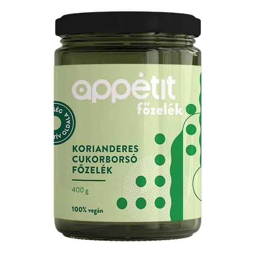 Appetit Korianderes cukorborsófőzelék