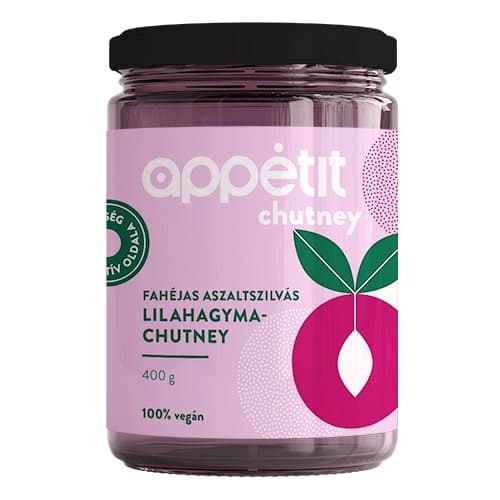 Appetit Fahéjas aszaltszilvás lilahagymachutney