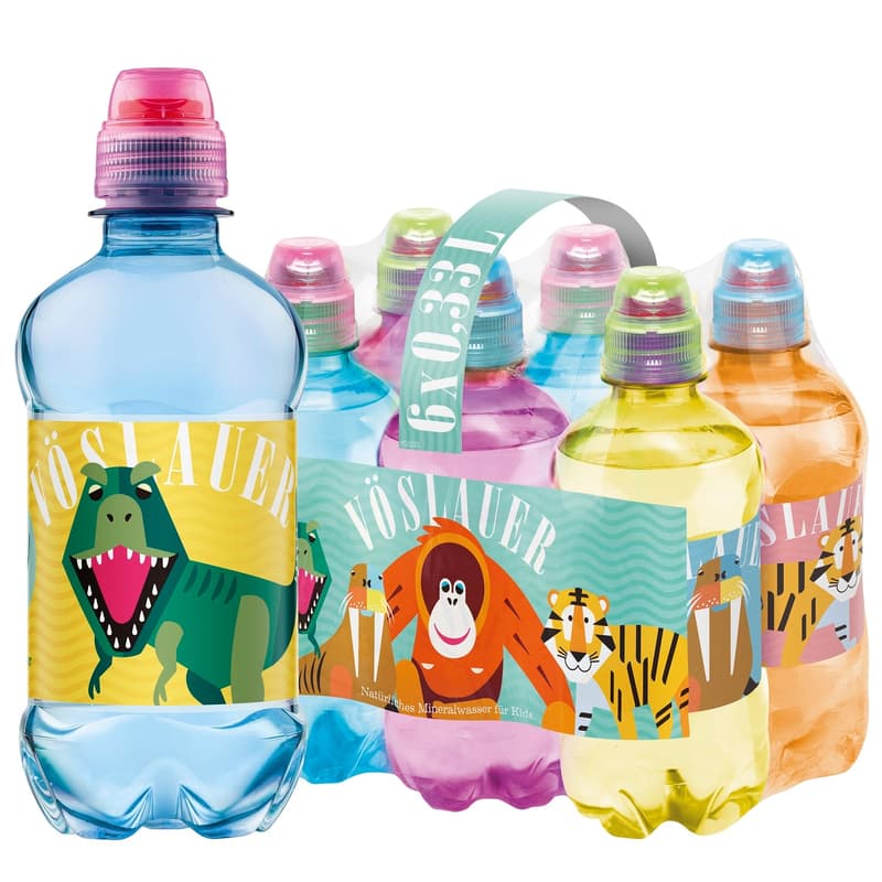 Vöslauer Junior szénsavmentes ásványvíz (6x0,33l)