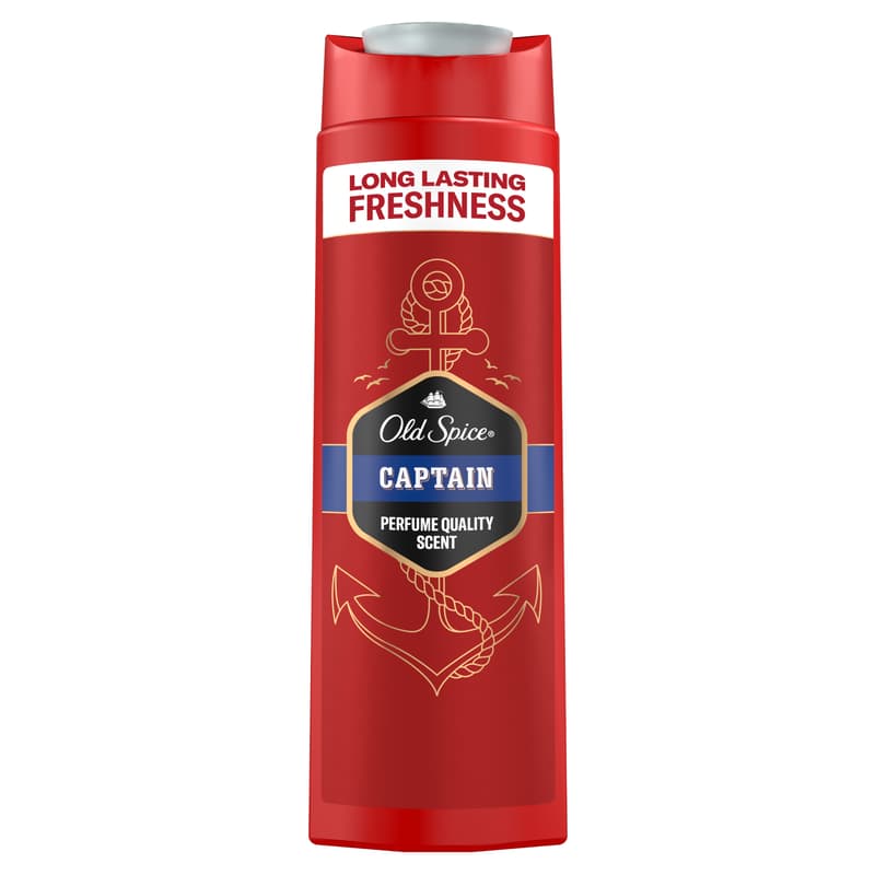 Old Spice Captain Shower Gel & Shampoo For Men