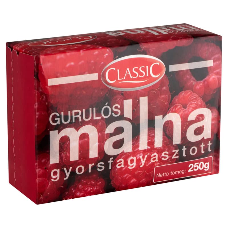 Classic gyorsfagyasztott gurulós málna