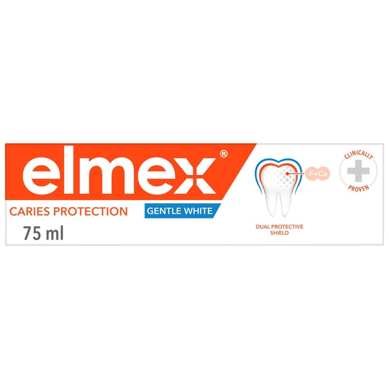 elmex Caries Protection Whitening Toothpaste with Amine Fluoride