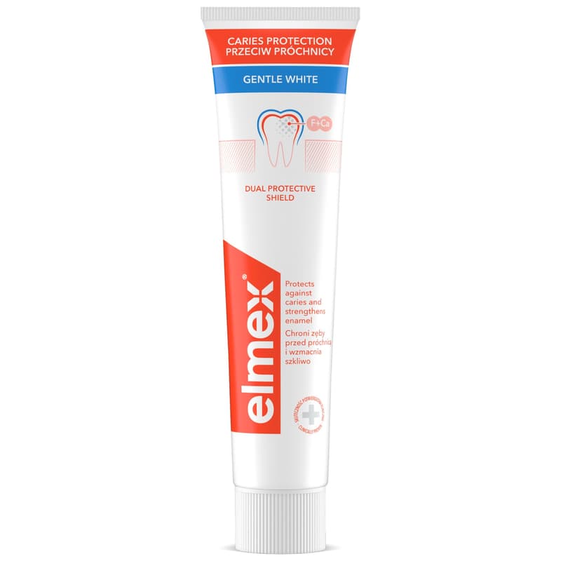 elmex Caries Protection Whitening Toothpaste with Amine Fluoride