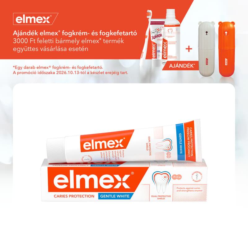 elmex Caries Protection Gentle White fogkrém