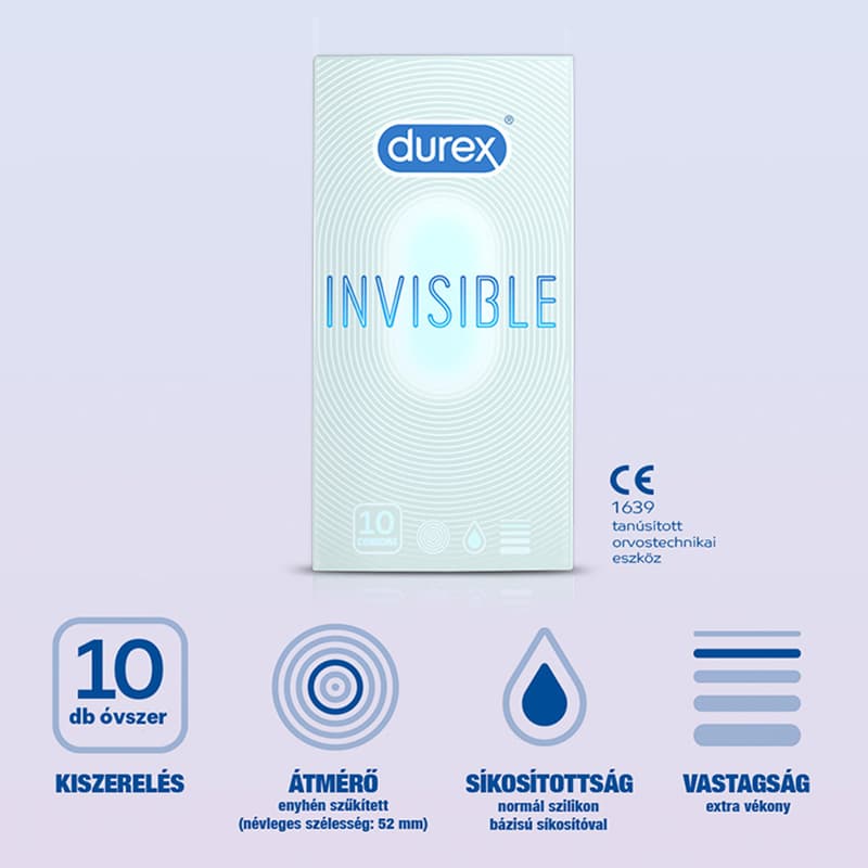 Durex Invisible óvszer