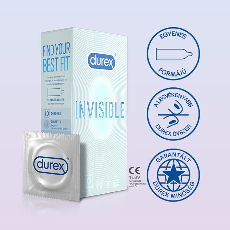 Durex Invisible óvszer