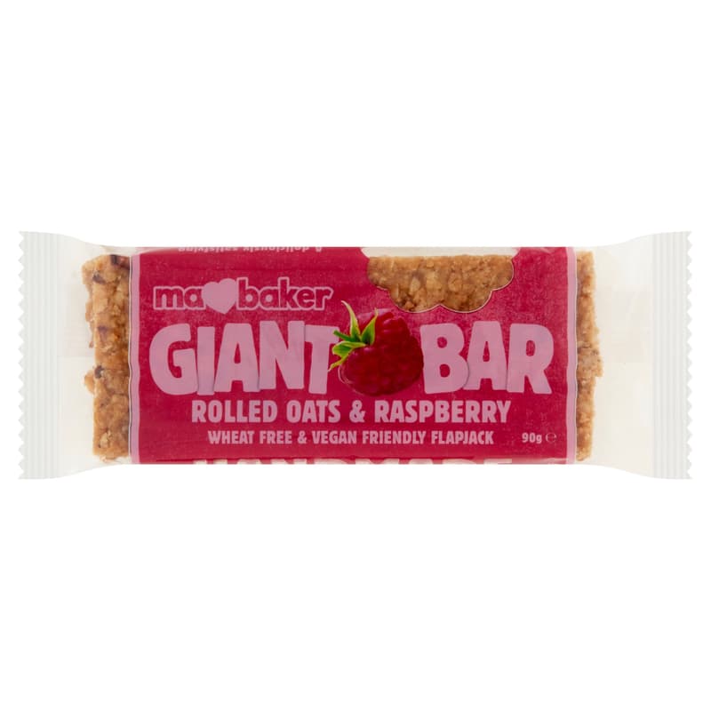 Ma Baker Raspberry Oat Bar