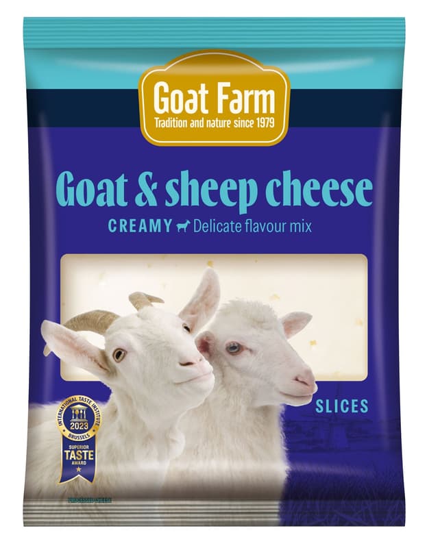 Goat Farm Szeletelt kecske- és juhsajt