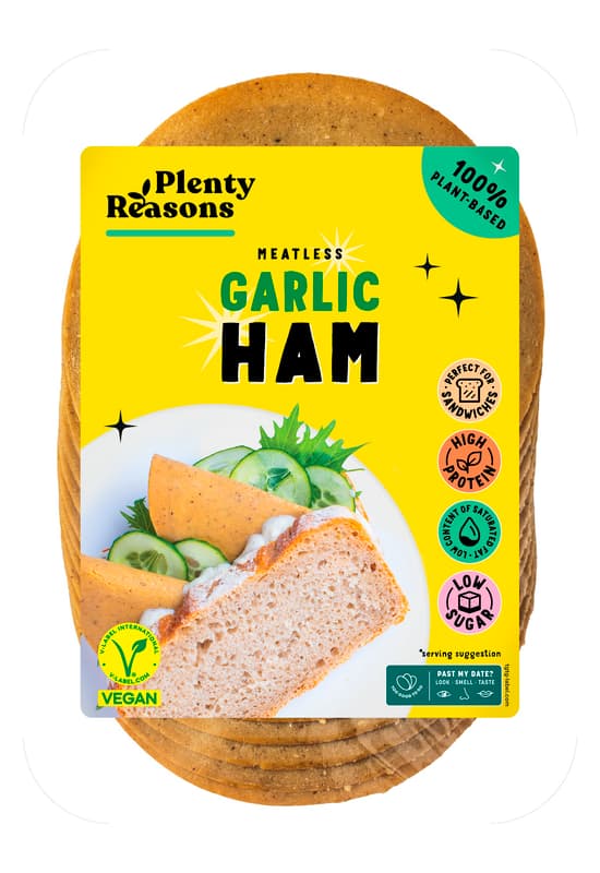 Meatless Garlic Ham