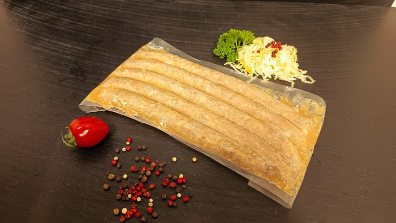 Mesterszakács Manufaktúra Sörös-káposztás grillkolbász sous vide