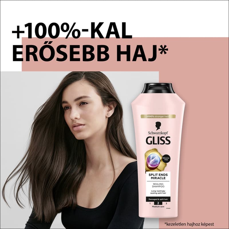 Gliss hajregeneráló sampon Split Ends Miracle