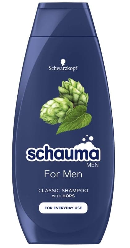 Schauma Shampoo Men - with hops, for all hair types