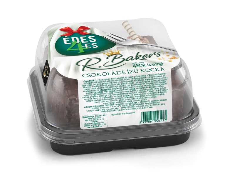 R.Baker's Chocolate Cake (4 pieces)