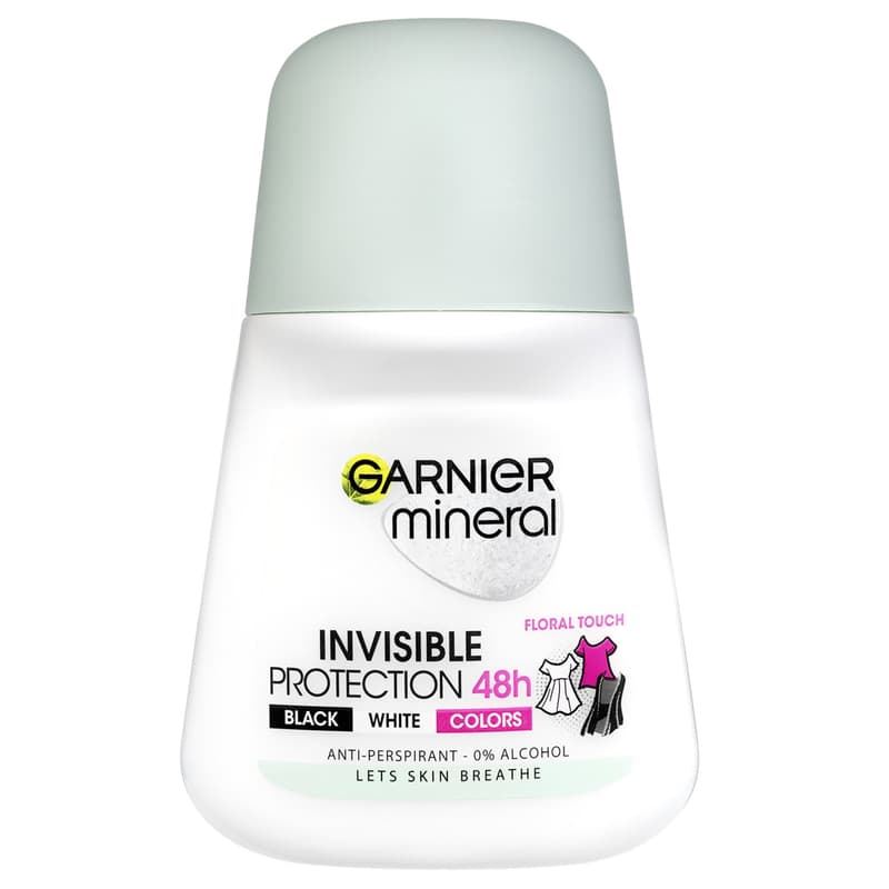 GARNIERIER MINERAL DEO ROLL-ON INVISIBLE BWC