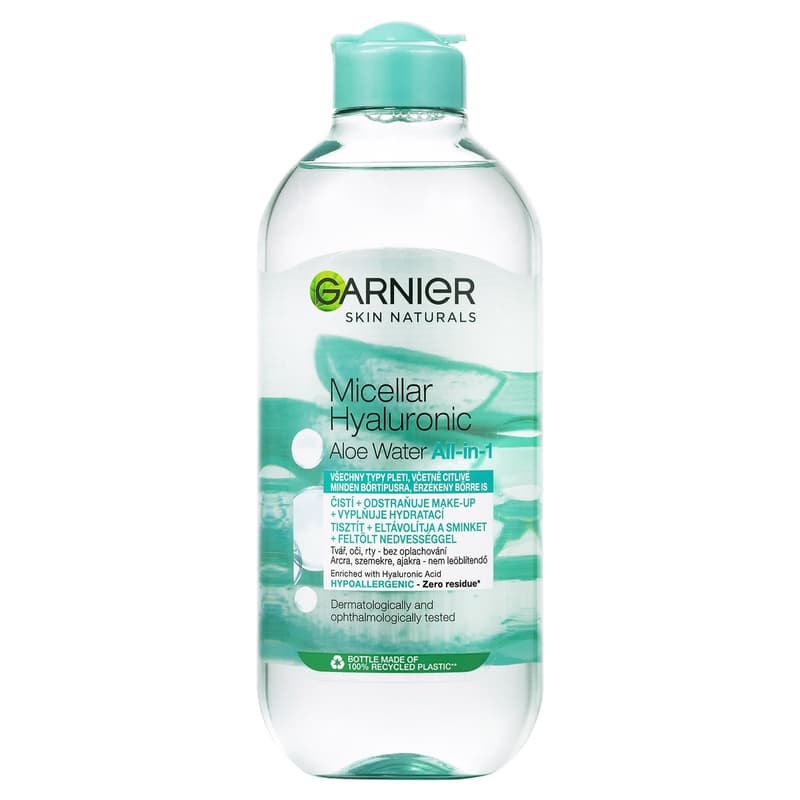 GARNIER SKIN NATURALS MICELLAR WATER ALOE