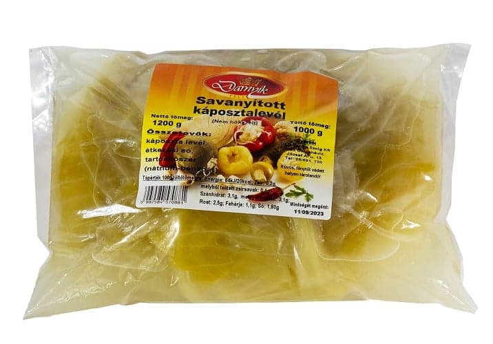 Darnyik pickled cabbage slip, bagged
