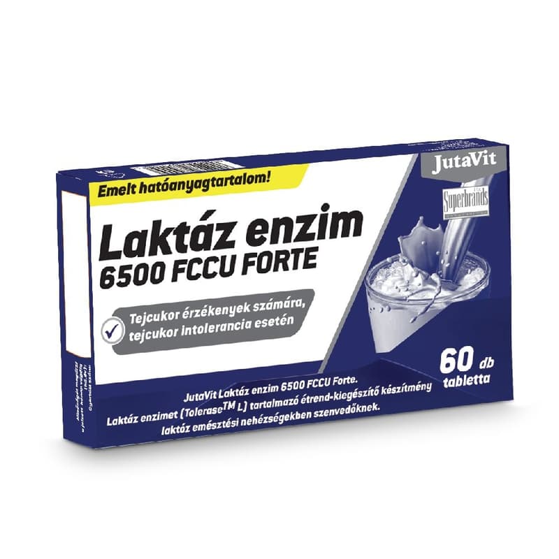 Jutavit Lactase 6500FCCU Forte tablets 60x