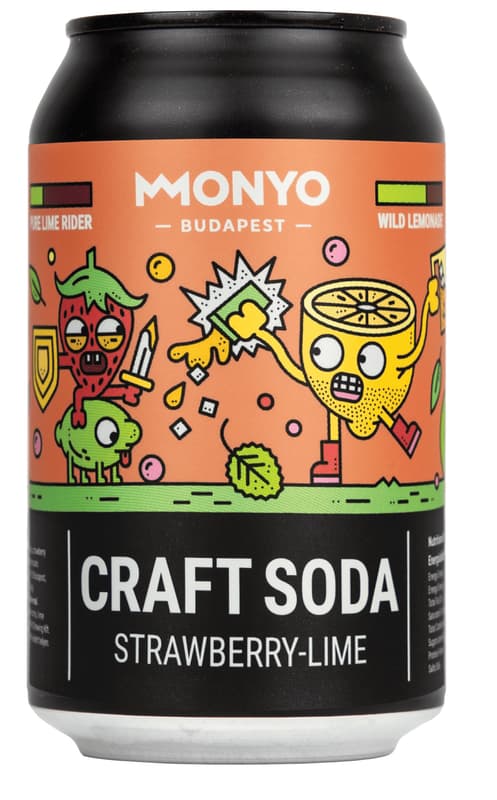 MONYO - Eper-Lime Lemonade
