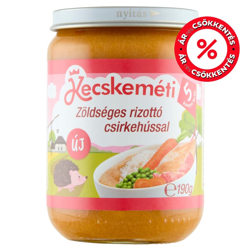 Kecskeméti Vegetable Risotto with Chicken