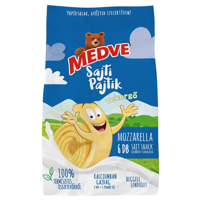 Medve Sajti Pajtik Cheese Snack